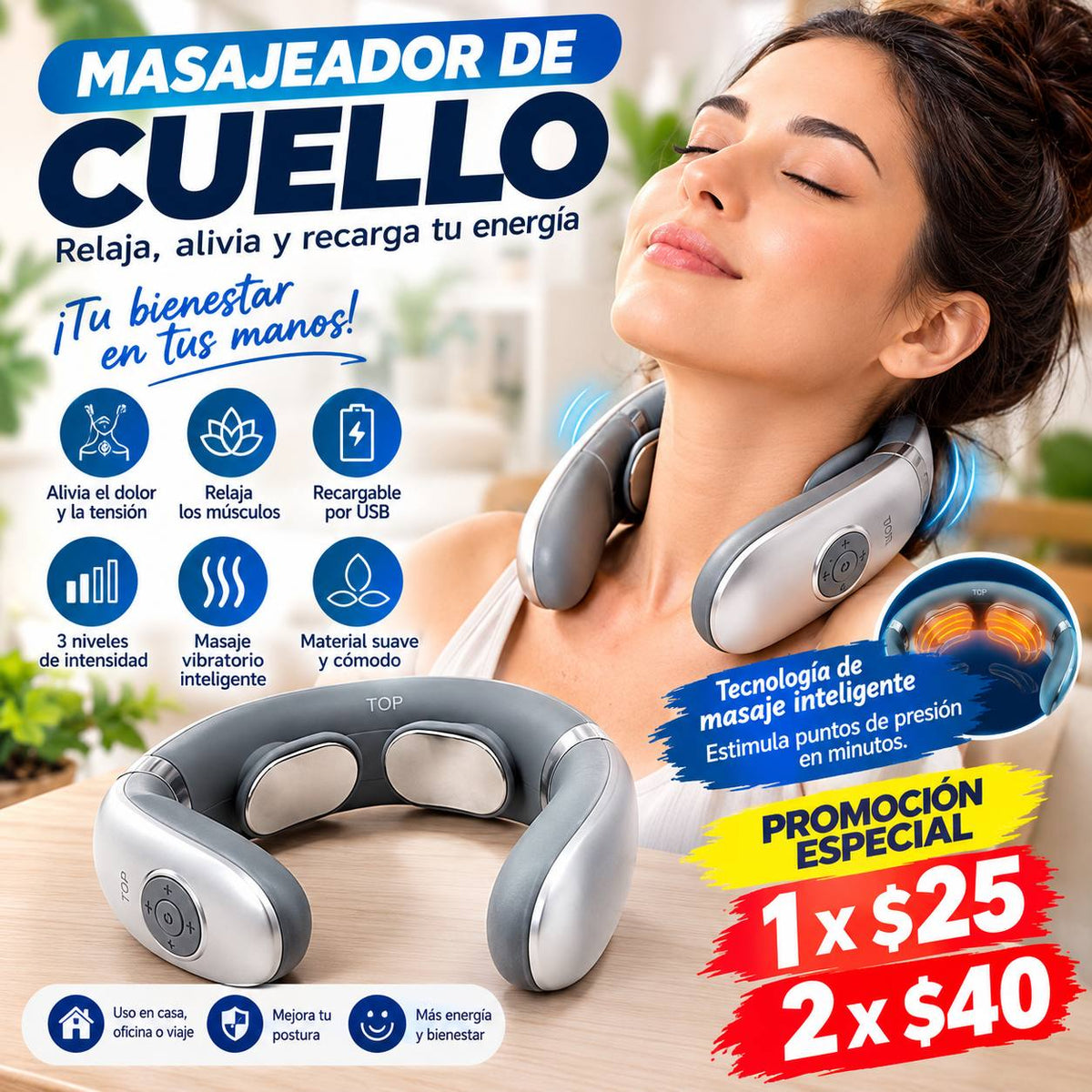 Masajeador Cervical