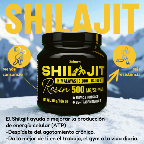 SHILAJIT- EL SUPLEMENTO QUE POTENCIA TU VIDA