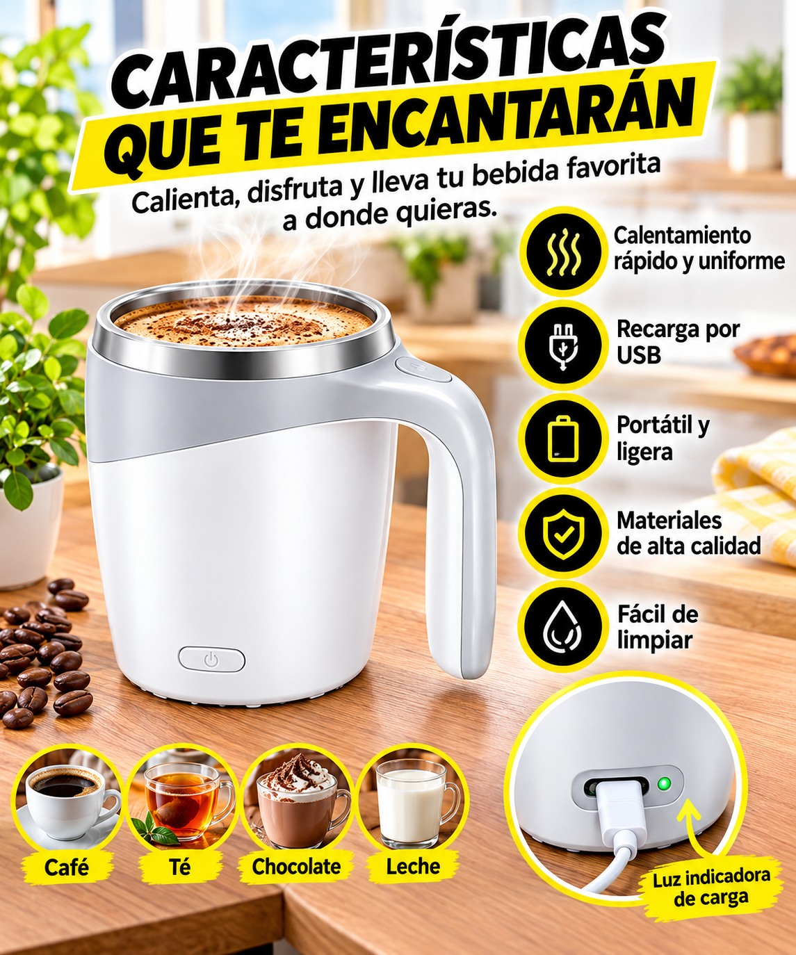 TAZA MEZCLADORA 🍵