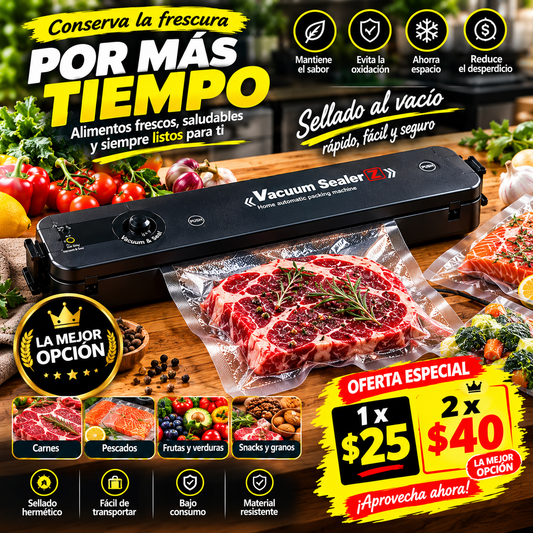 Selladora al Vacío