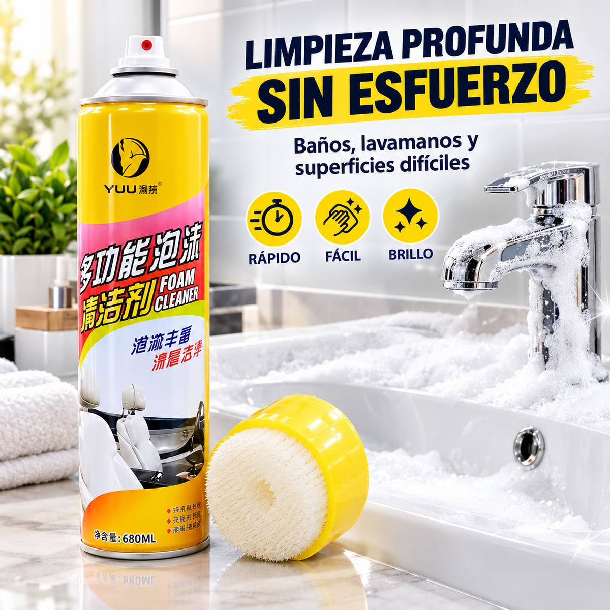 Espuma Limpiadora